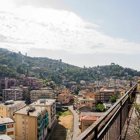 073 - Casa Con Attico Privato, 10 Minuti Mare Spiaggie A Piedi Rapallo